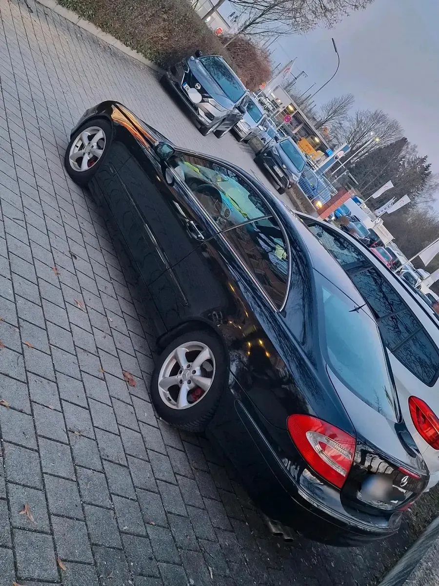 Gebraucht Mercedes CLK200 163 PS (119 kW) 2005 Schwarz Coupé