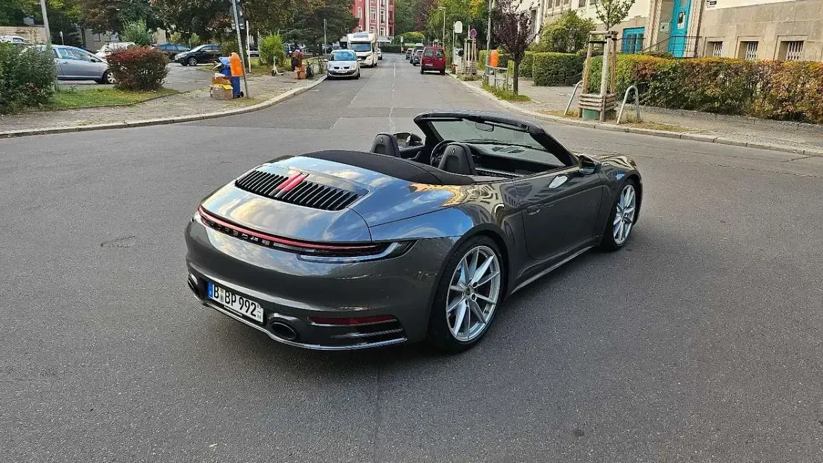 Gebraucht Porsche 911 Carrera S Cabriolet 450 PS (330 kW) 2022 Grau Cabrio