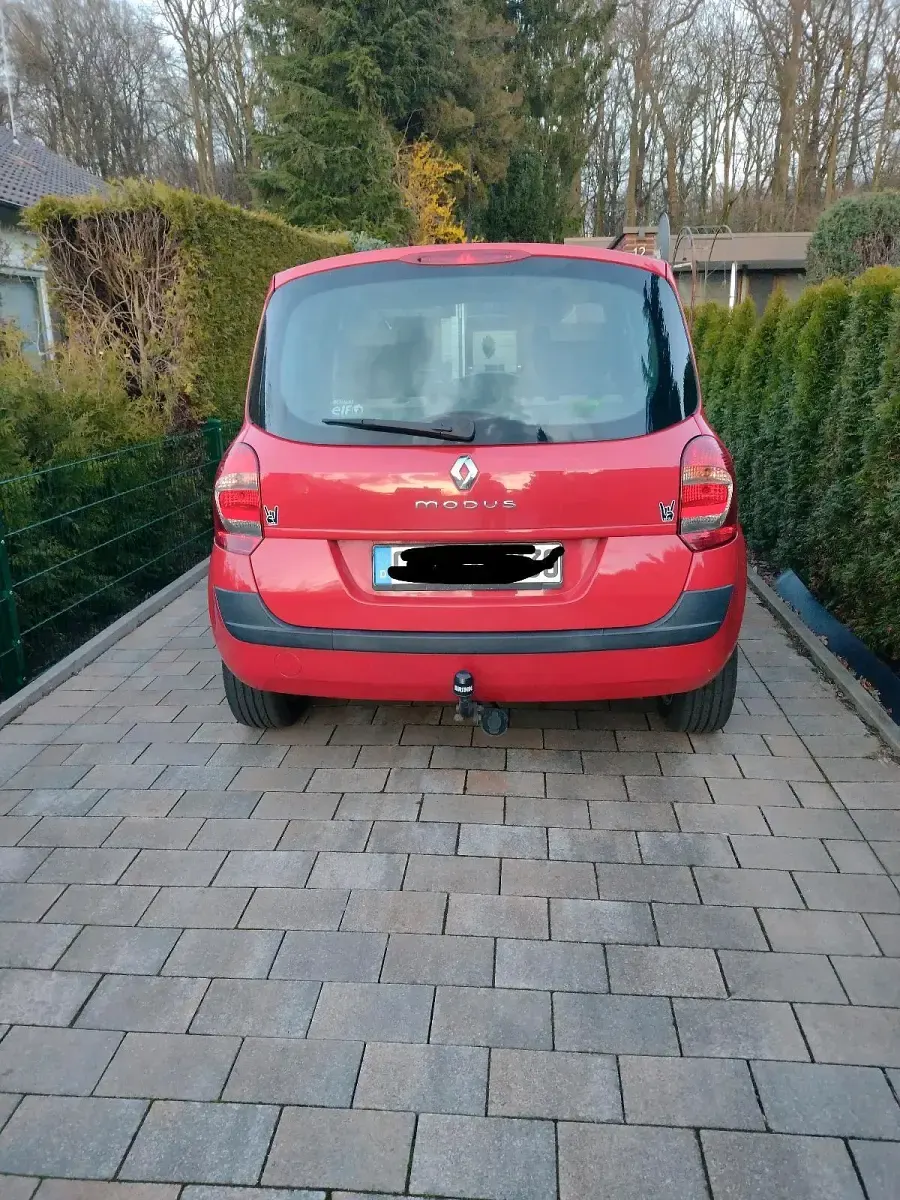 Gebraucht Renault Grand Modus 86 PS (63 kW) 2010 Rot Van / Kleinbus