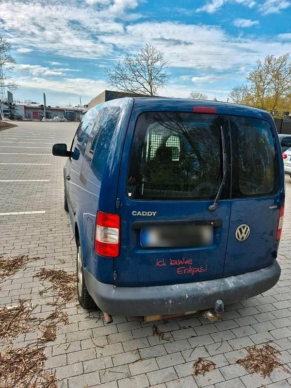 Second-hand VW Caddy 109 CP (80 kW) 2008 Albastru Monovolum