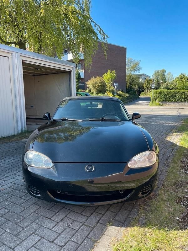 Usata Mazda MX5 110 CV (80 kW) 2002 Nero Cabrio