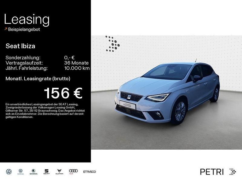 "nevada" weiss Gebraucht 2024 Seat Ibiza FR Limousine | 20.380 € (Fairer Preis) - Bild 1/4