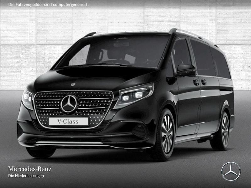 Schwarz Gebraucht 2024 Mercedes V300 Avantgarde Van / Kleinbus | 76.990 € - Bild 1/3