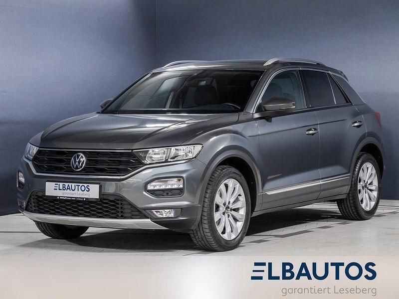 Indiumgrau Gebraucht 2021 VW T-Roc Sport SUV | 23.980 € (Fairer Preis) - Bild 1/4