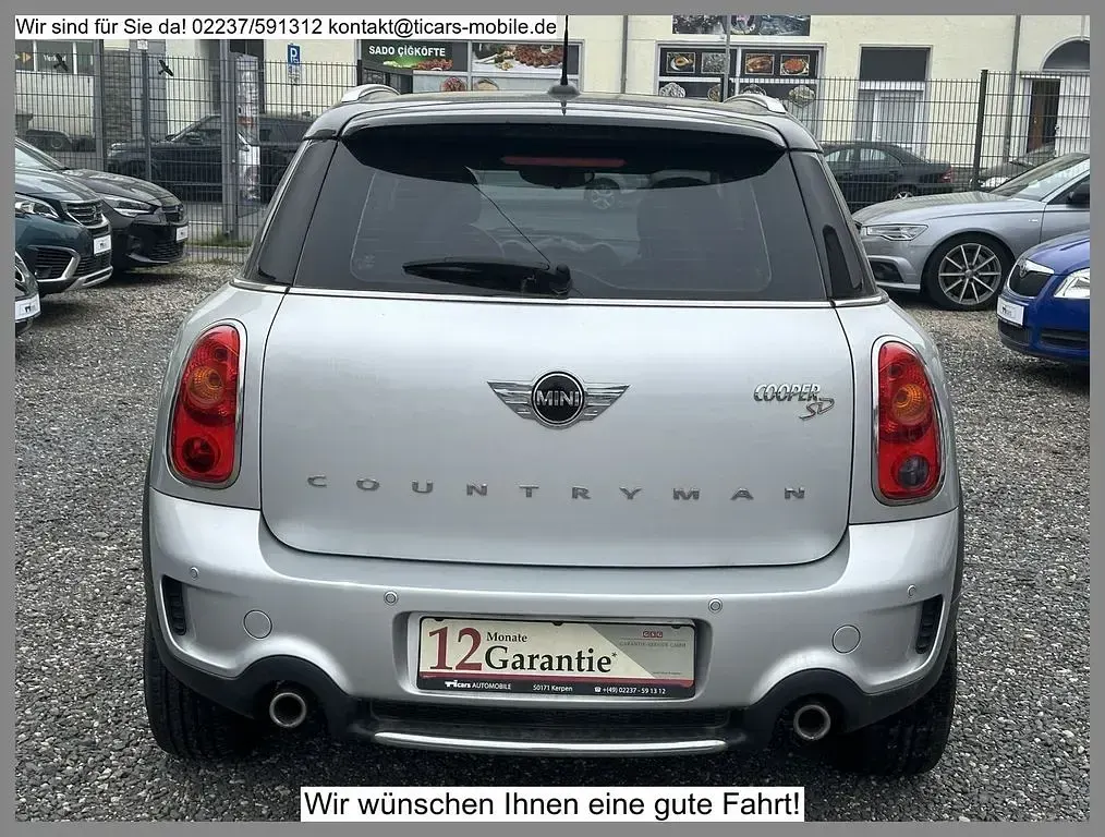 Gebraucht Mini Cooper SD Countryman 143 PS (105 kW) 2014 Crystal silver (metallic) SUV