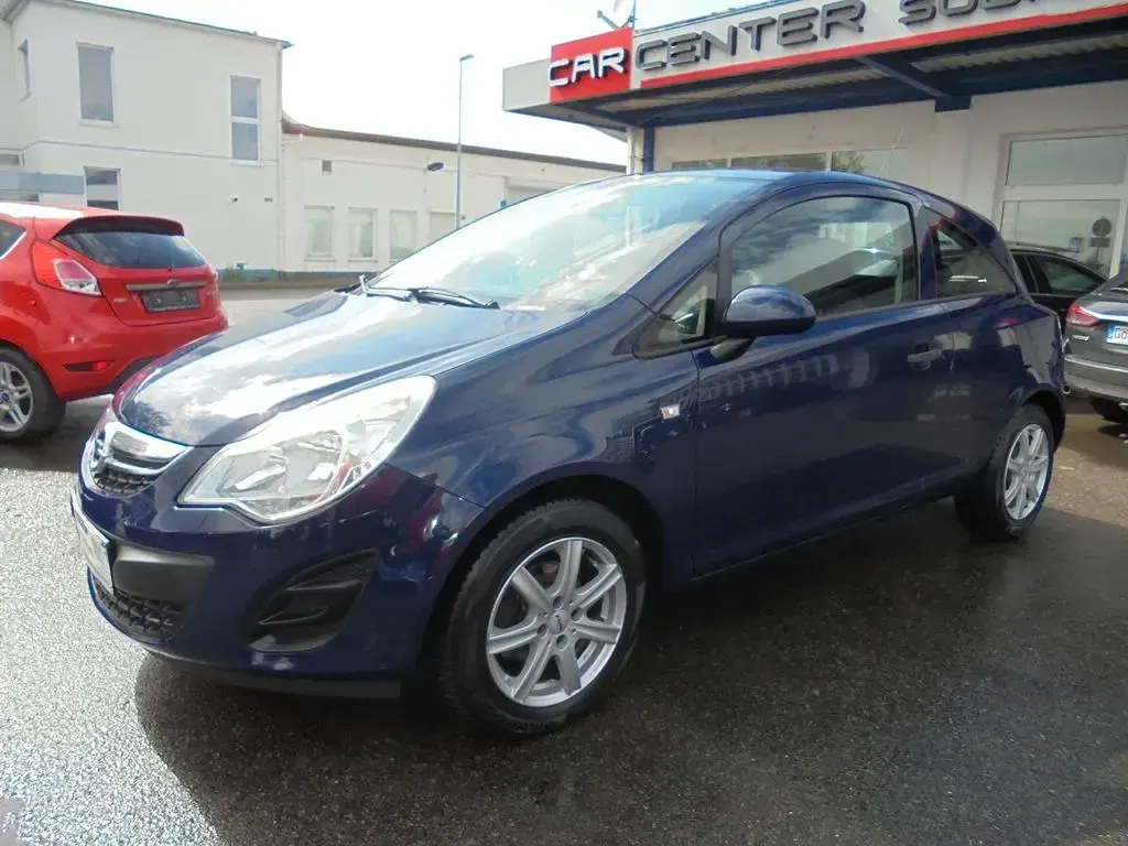 Gebraucht Opel Corsa Selection 69 PS (50 kW) 2013 Blau Kleinwagen
