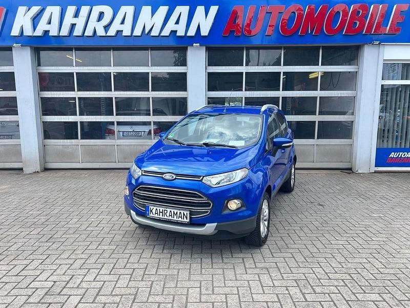 Blau Gebraucht 2014 Ford Ecosport Titanium SUV | 6.399 € (Fairer Preis) - Bild 1/4