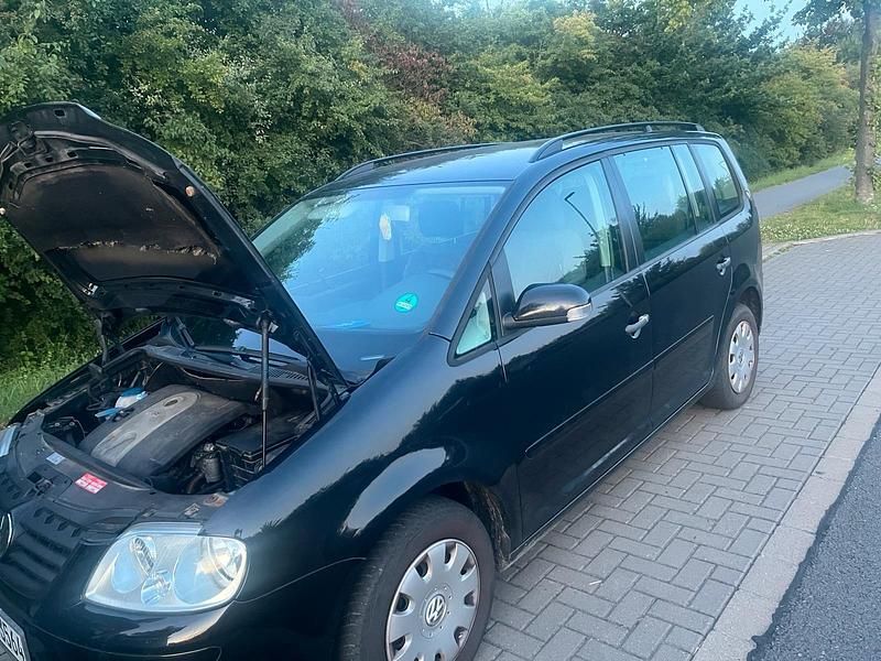 Schwarz Gebraucht 2006 VW Touran Van / Kleinbus | 1.500 € (Superpreis) - Bild 1/3