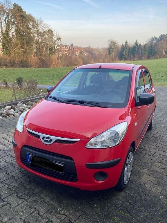 Gebraucht Hyundai i10 67 PS (49 kW) 2008 Rot Kleinwagen