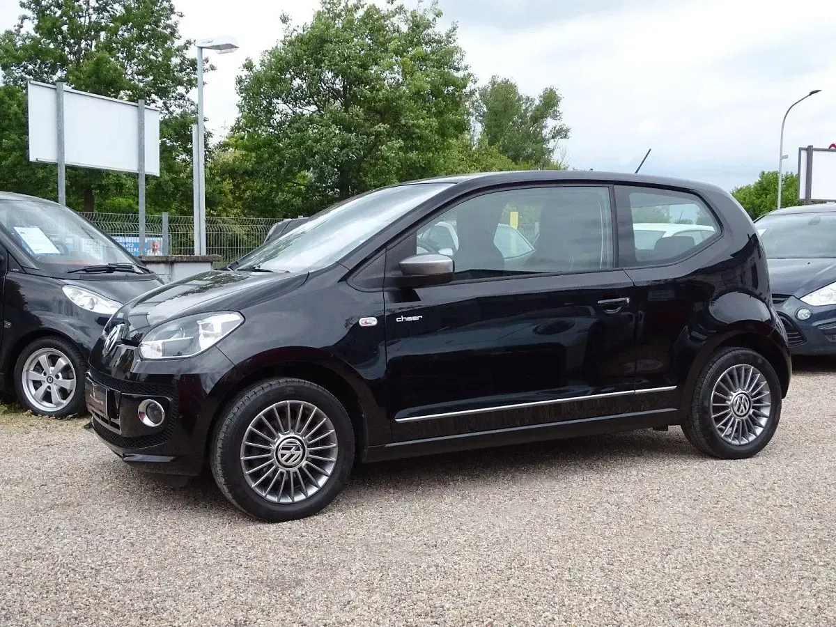 Gebraucht VW up! 75 PS (55 kW) 2014 Schwarz Kleinwagen