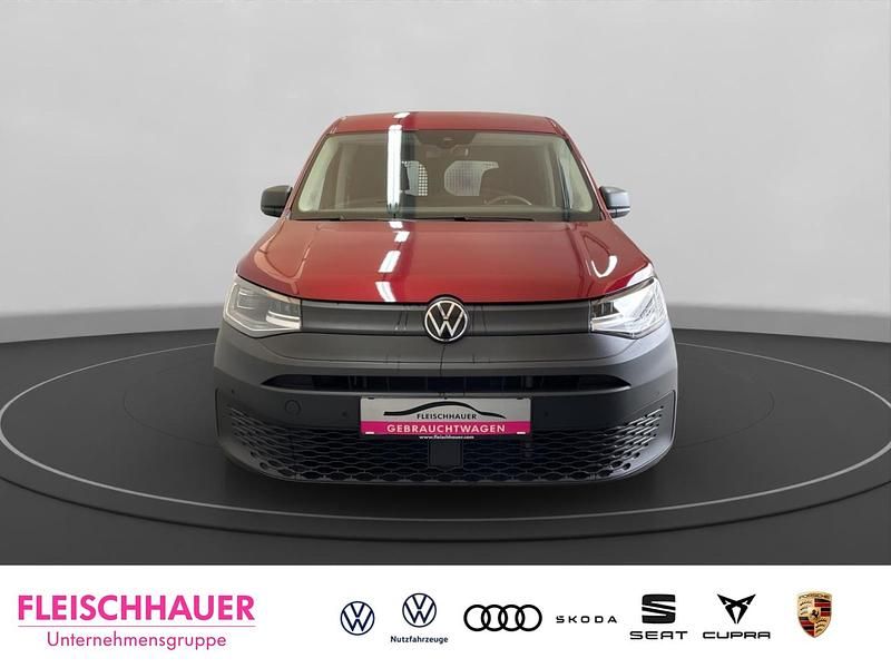 Gebraucht VW Caddy 114 PS (83 kW) 2021 Rot Van / Kleinbus