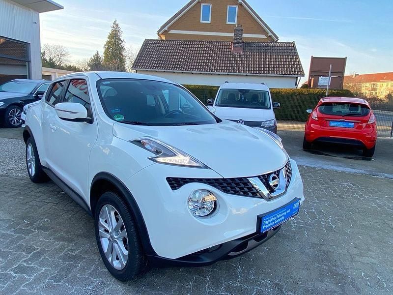 Gebraucht Nissan Juke Acenta 117 PS (86 kW) 2016 Weiß SUV