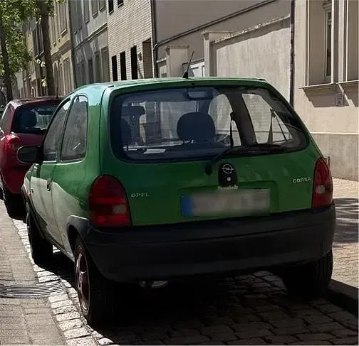Gebraucht Opel Corsa 54 PS (39 kW) 1998 Grün Kleinwagen