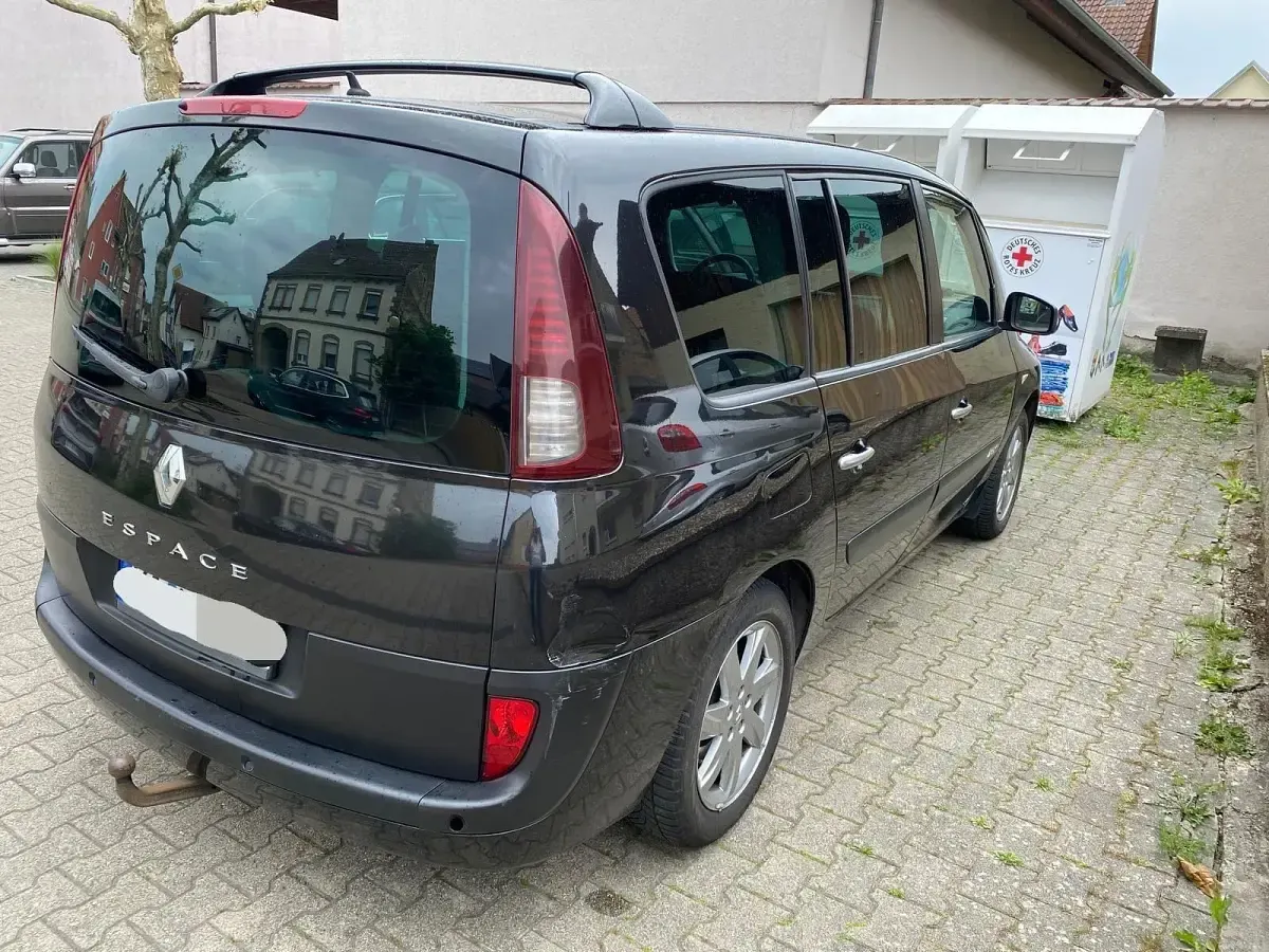 Gebraucht Renault Espace 173 PS (127 kW) 2013 Schwarz Van / Kleinbus
