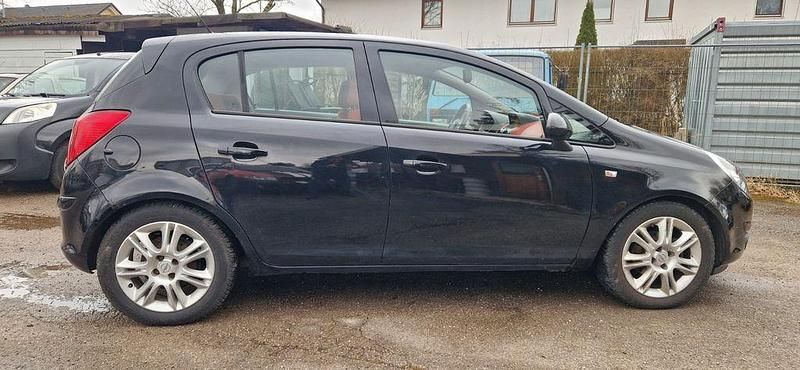 Gebraucht Opel Corsa Edition 90 PS (66 kW) 2008 Schwarz Kleinwagen
