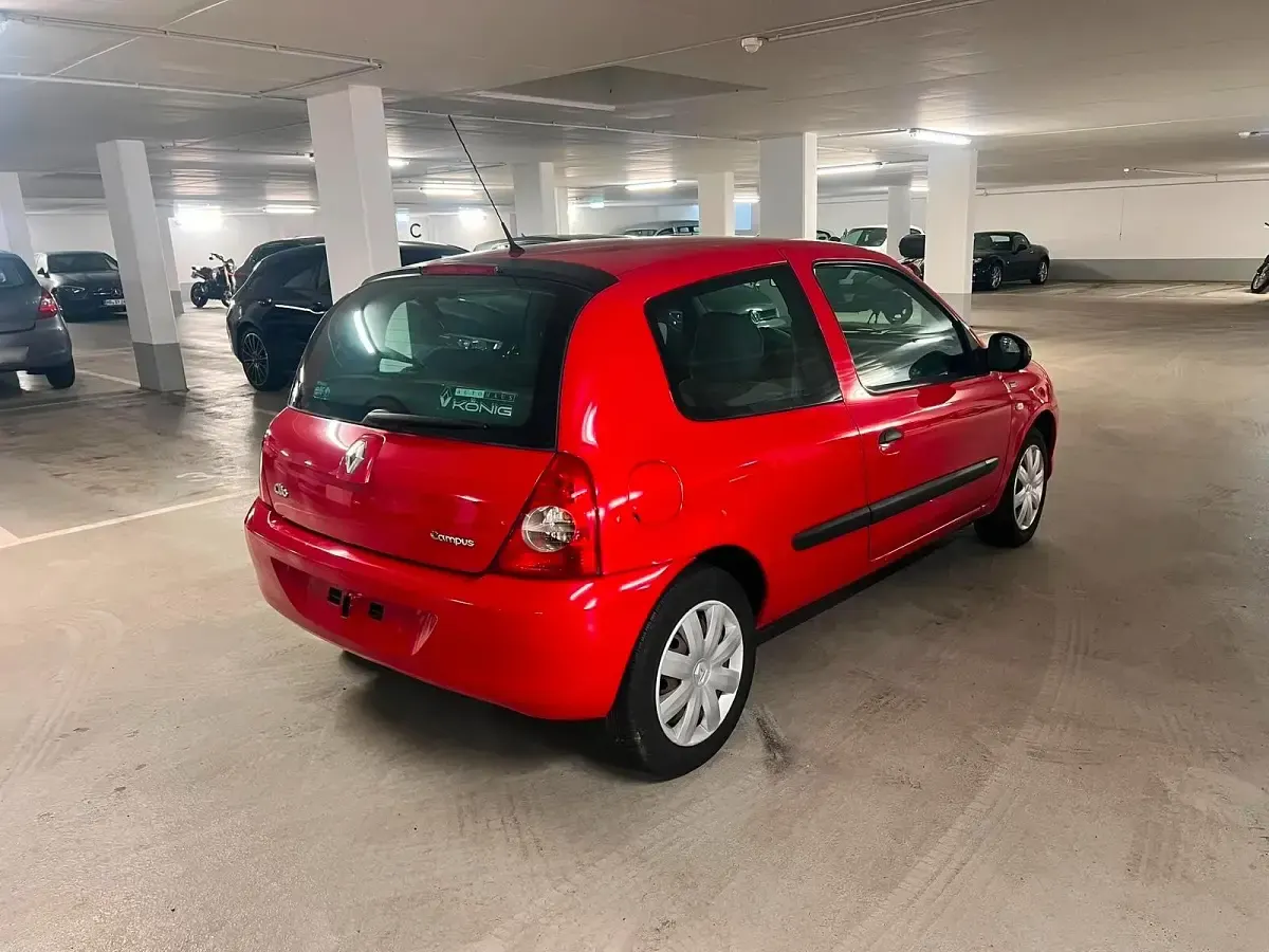 Gebraucht Renault Clio Campus 75 PS (55 kW) 2012 Rot Kleinwagen