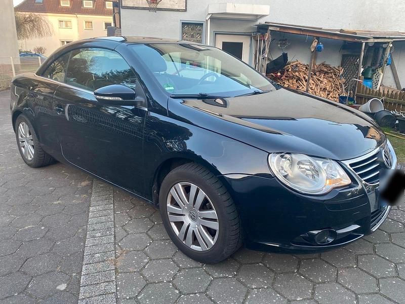 Gebraucht VW Eos Edition 122 PS (89 kW) 2009 Schwarz Cabrio