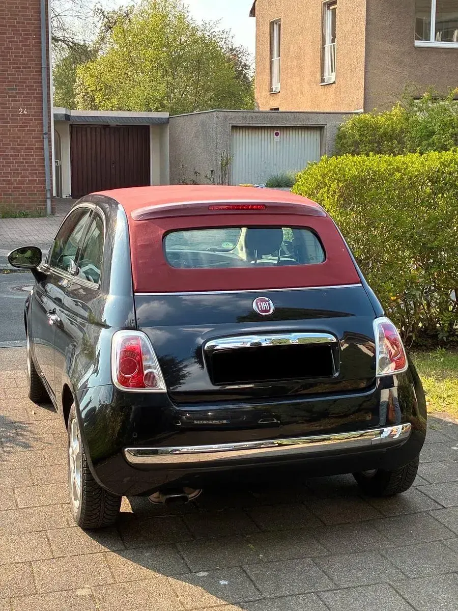 Gebraucht Fiat 500C Lounge 69 PS (50 kW) 2015 Schwarz Cabrio
