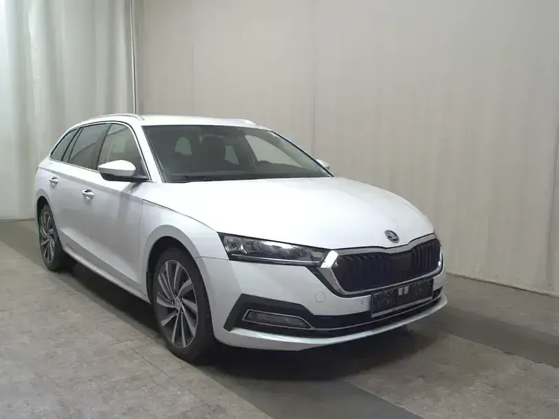 Gebraucht Skoda Octavia Style 204 PS (150 kW) 2021 Weiß Kombi