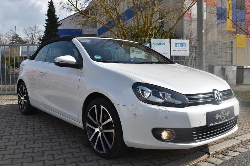 Gebraucht VW Golf Cabriolet Exclusive 140 PS (102 kW) 2015 Weiß Cabrio