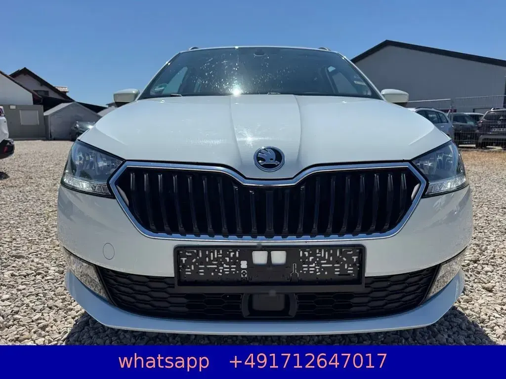 Gebraucht Skoda Fabia Soleil 95 PS (69 kW) 2019 Weiß Kleinwagen