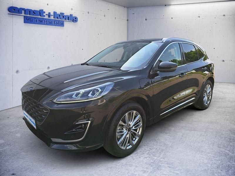 Schwarz Gebraucht 2021 Ford Kuga Vignale SUV | 27.690 € (Etwas zu teuer) - Bild 1/4