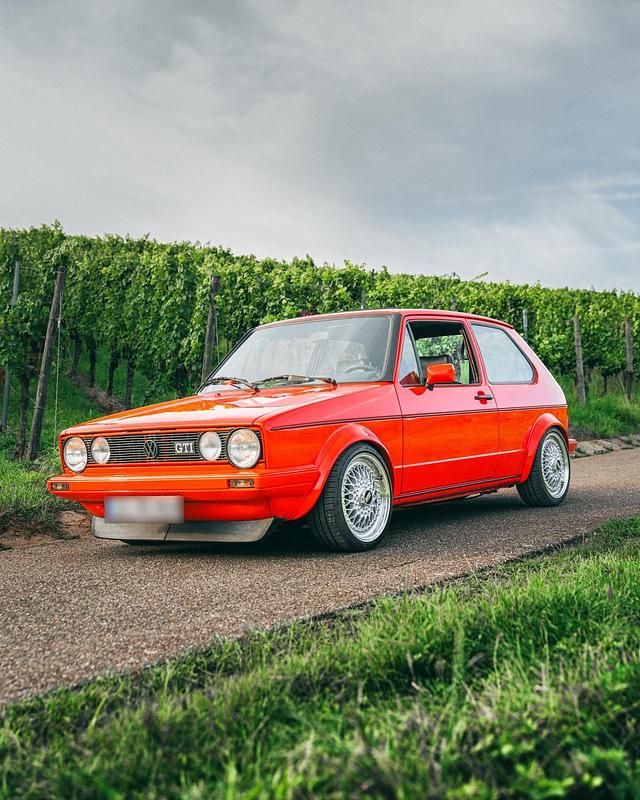 Gebraucht VW Golf I GTI 112 PS (82 kW) 1983 Rot Kleinwagen