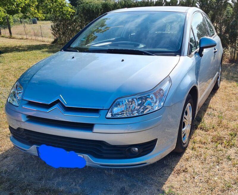 Silber Gebraucht 2008 Citroën C4 VTR Sport Coupé | 4.999 € - Bild 1/4