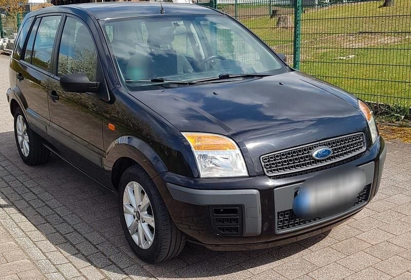 Gebraucht Ford Fusion 75 PS (55 kW) 2007 Schwarz Kleinwagen