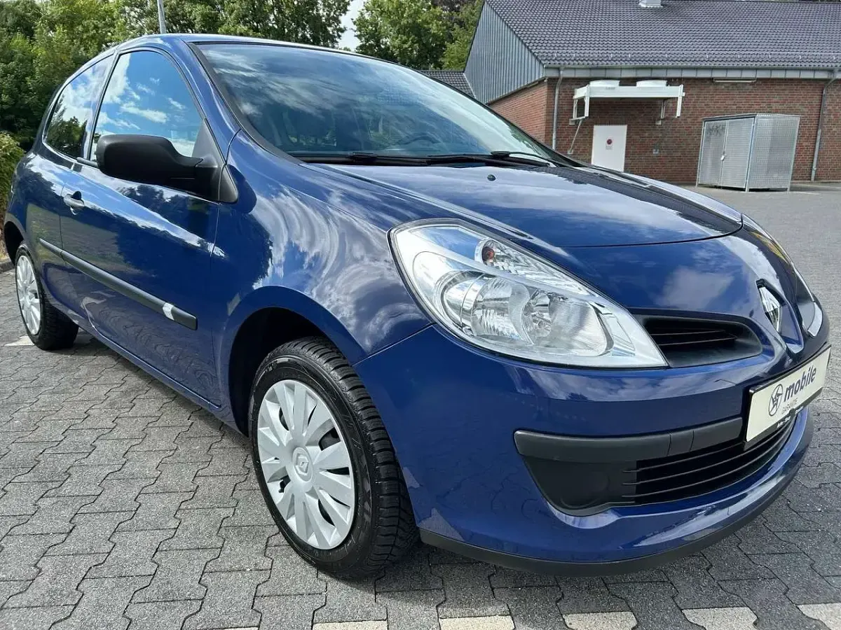 Gebraucht Renault Clio Expression 75 PS (55 kW) 2009 Blau Kleinwagen