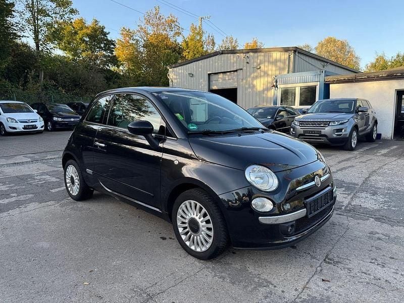 Gebraucht Fiat 500 Lounge 69 PS (50 kW) 2010 Schwarz Kleinwagen