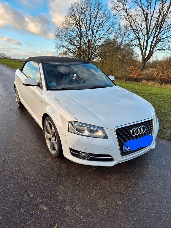 Gebraucht Audi A3 Cabriolet S-line plus 140 PS (102 kW) 2013 Weiß Cabrio
