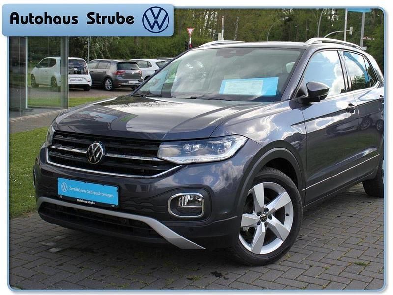 Grau Gebraucht 2023 VW T-Cross Style SUV | 21.450 € (Fairer Preis) - Bild 1/4