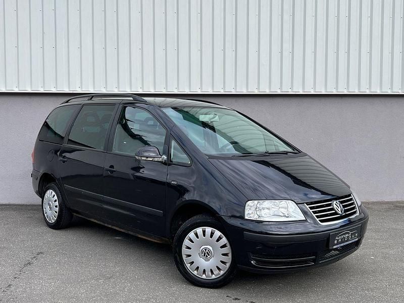 Gebraucht VW Sharan Trendline 116 PS (85 kW) 2008 Schwarz Van / Kleinbus