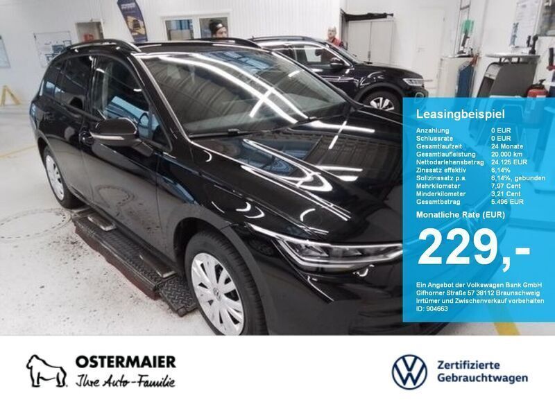 Schwarz Gebraucht 2024 VW Golf VIII Life Kombi | 24.125 € (Guter Preis) - Bild 1/2