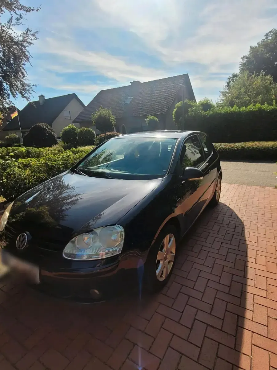 Gebraucht VW Golf V 2005 Schwarz Kleinwagen
