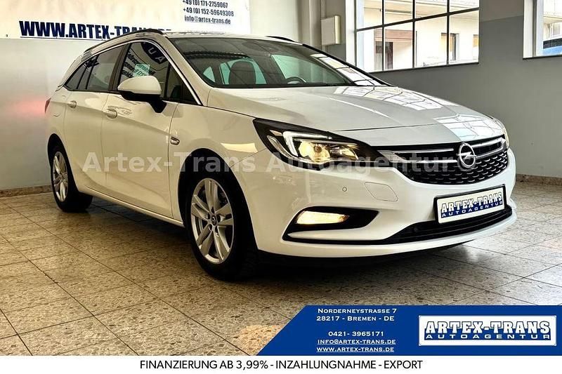 Weiß Gebraucht 2019 Opel Astra Kombi | 8.990 € (Guter Preis) - Bild 1/4