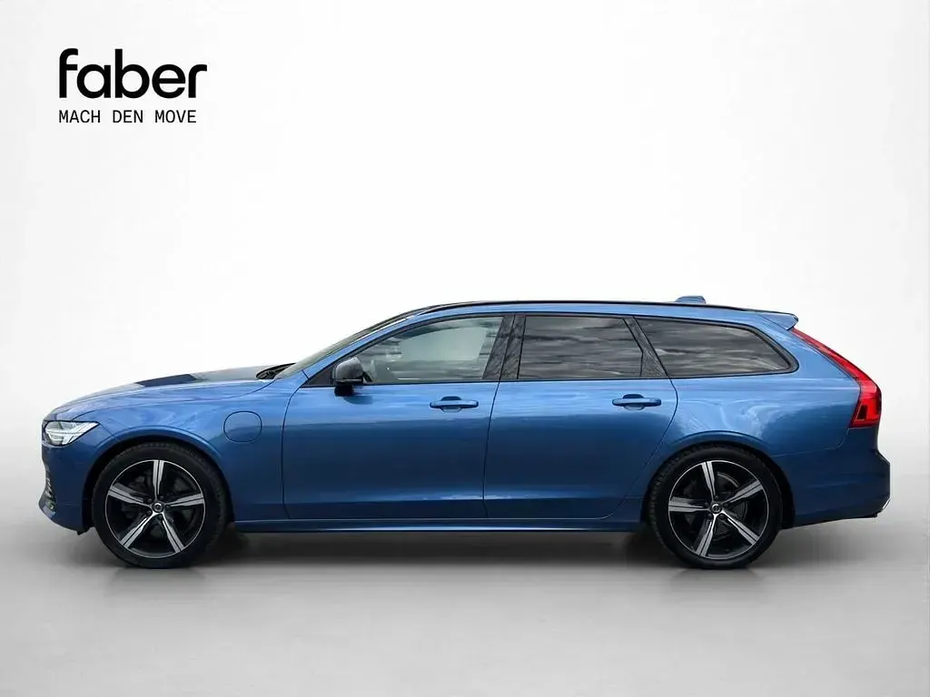 Gebraucht Volvo V90 R-Design 392 PS (288 kW) 2019 Blau Kombi