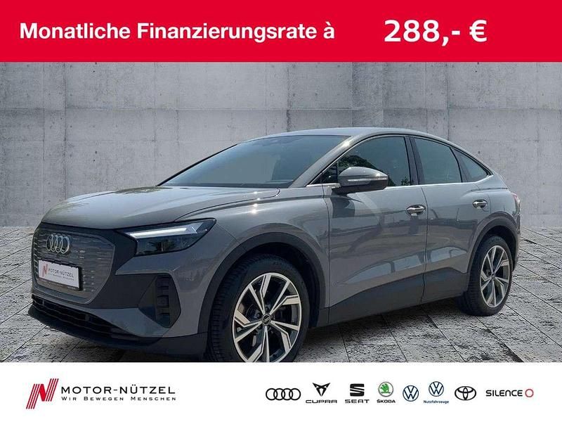 Kieselgrau Gebraucht 2022 Audi Q4 e-tron SUV | 23.350 € (Fairer Preis) - Bild 1/4