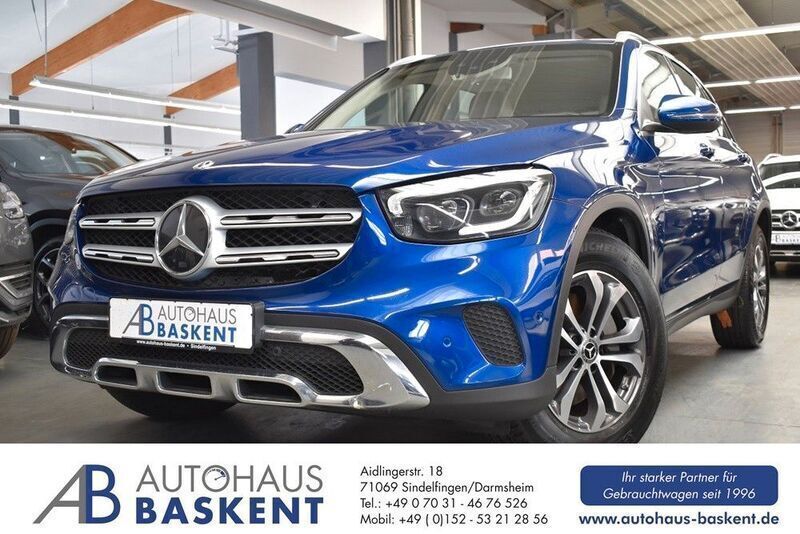 Blau Gebraucht 2020 Mercedes GLC220 SUV | 33.480 € (Fairer Preis) - Bild 1/4