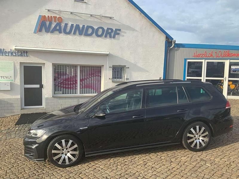 Deep black Gebraucht 2018 VW Golf VII GTD Kombi | 17.500 € (Guter Preis) - Bild 1/4