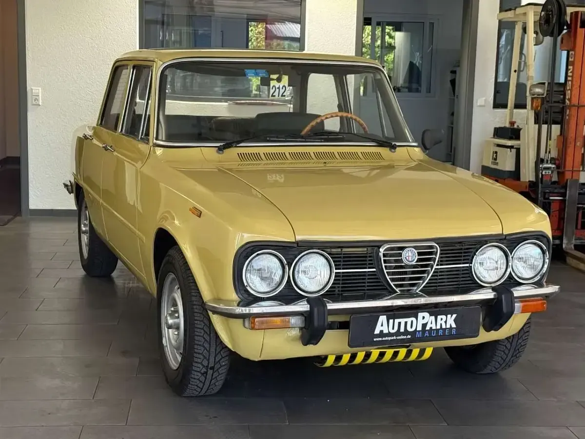 Gebraucht Alfa Romeo Giulia Super 88 PS (64 kW) 1975 Gelb Limousine