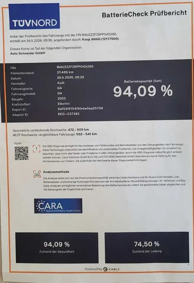 Gebraucht Audi Q4 e-tron Basis 194 kW (265 PS) 2023 Grau SUV
