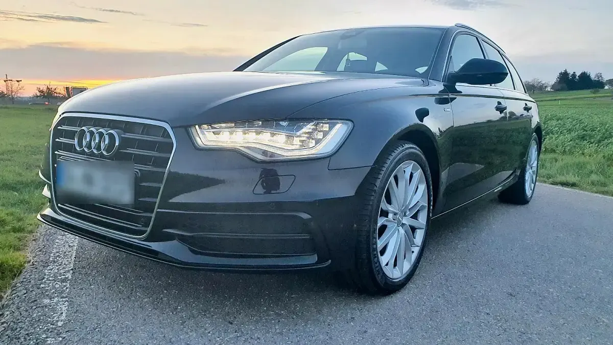 Gebraucht Audi A6 S-Line 190 PS (139 kW) 2014 Schwarz Kombi