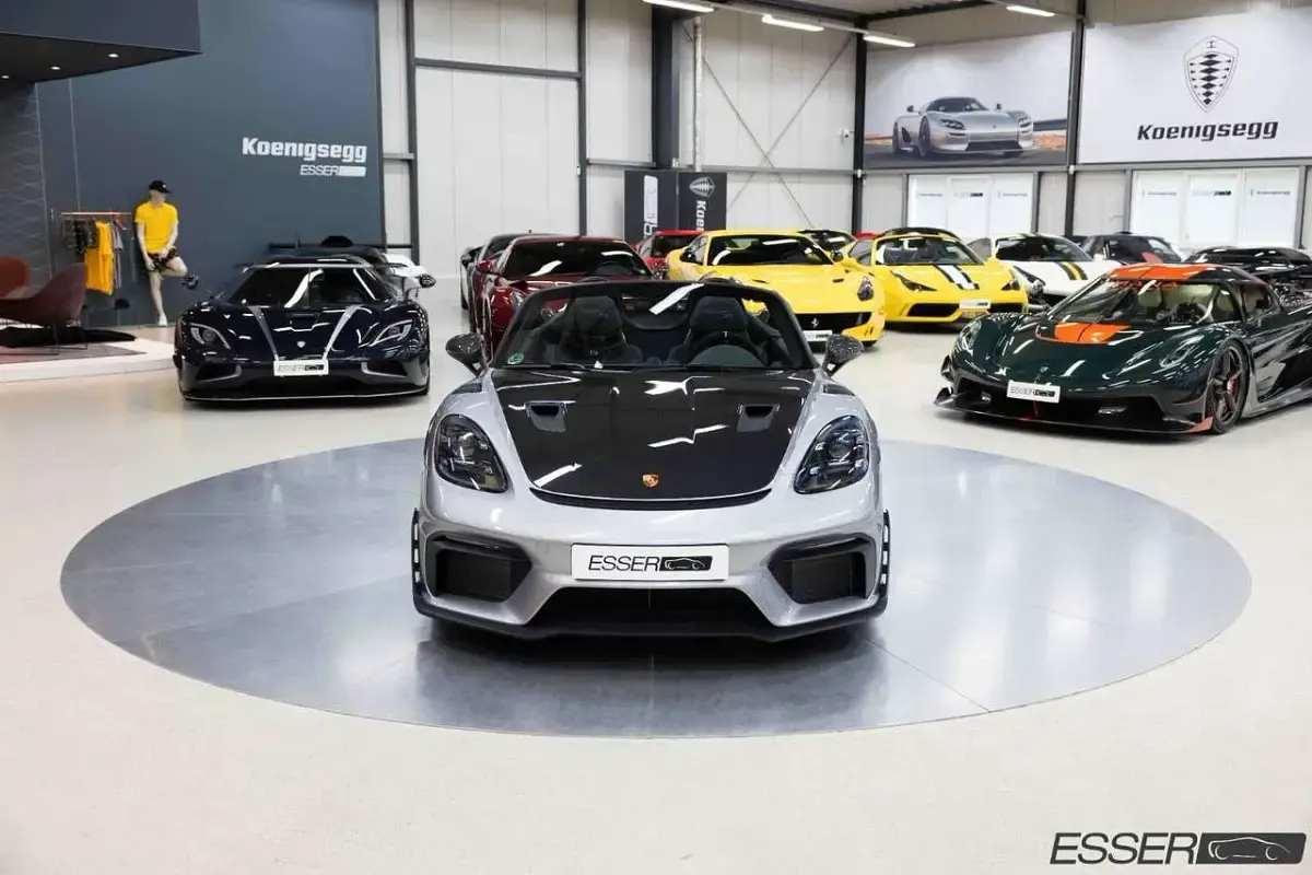 Gebraucht Porsche 718 Boxster 500 PS (367 kW) 2024 Silber Cabrio