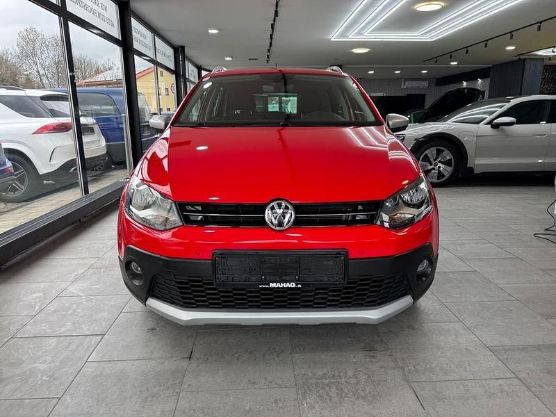 Gebraucht VW Polo Cross 90 PS (66 kW) 2015 Rot Kleinwagen
