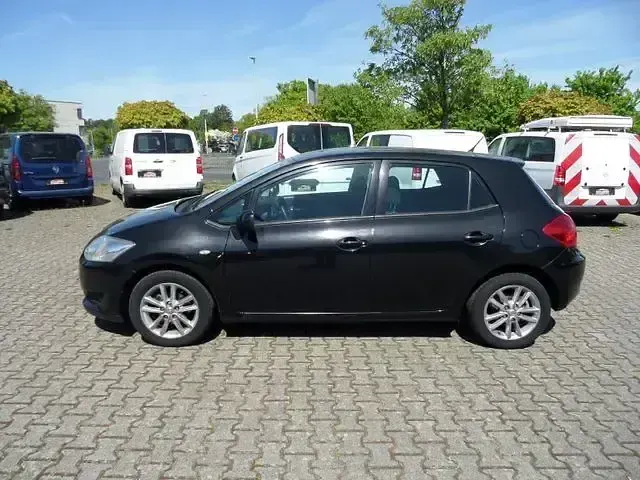 Gebraucht Toyota Auris Luna 124 PS (91 kW) 2009 Schwarz Kleinwagen