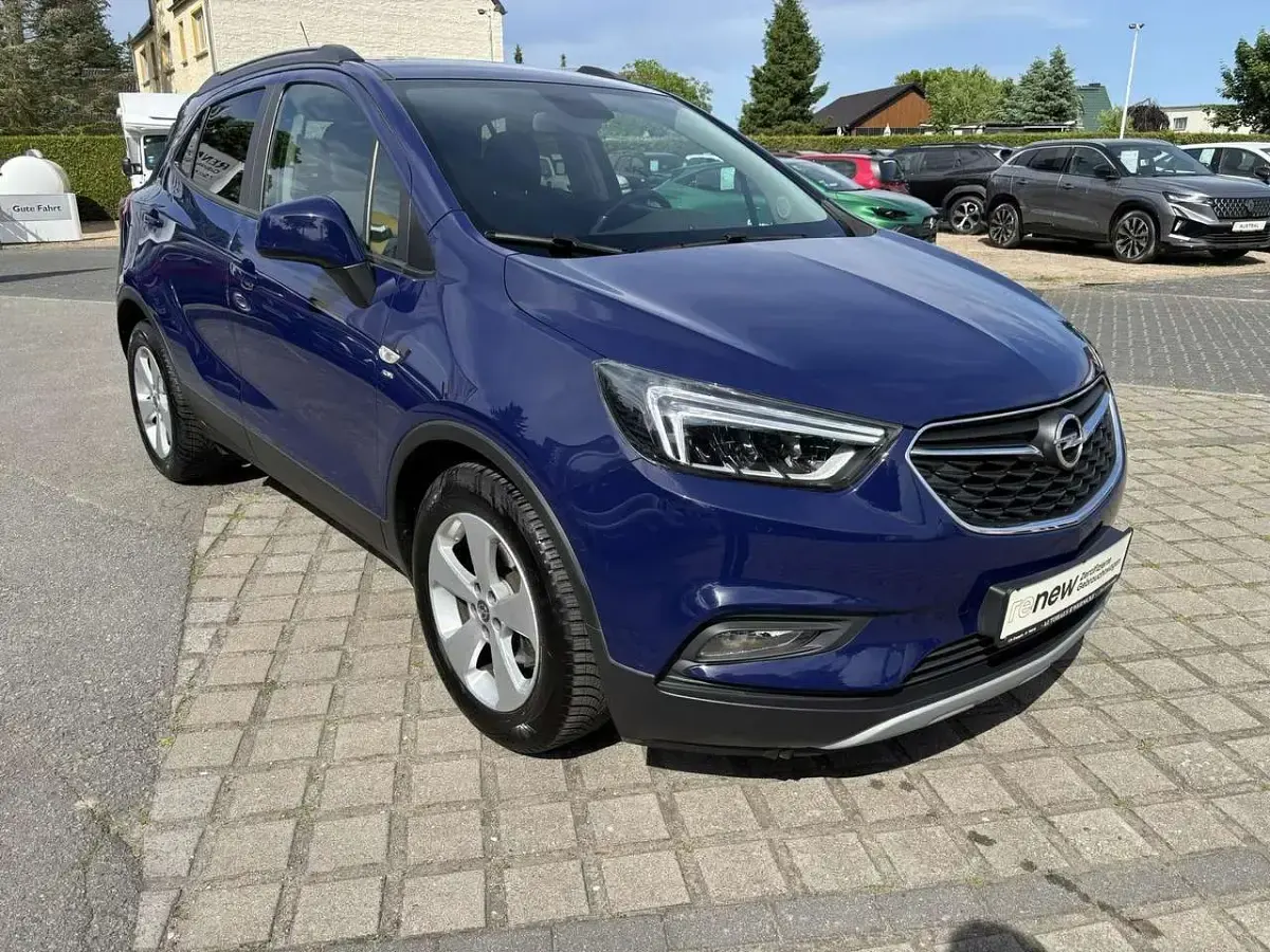Gebraucht Opel Mokka X Active 140 PS (102 kW) 2017 Royal blau (s2) SUV