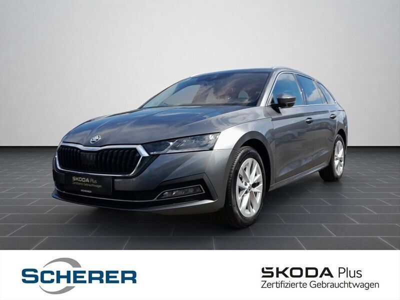 Graphitegrau metallic met. Gebraucht 2024 Skoda Octavia Style Kombi | 26.900 € (Fairer Preis) - Bild 1/4