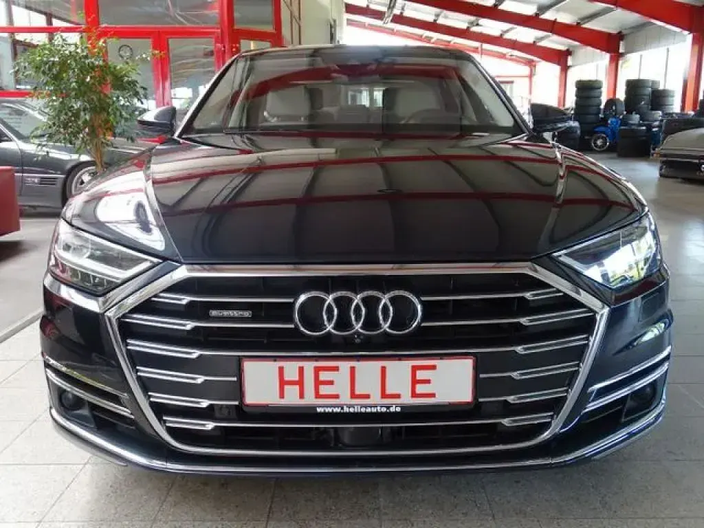 Gebraucht Audi A8 Advanced Plus 286 PS (210 kW) 2018 Mondscheinblau (metallic) Limousine